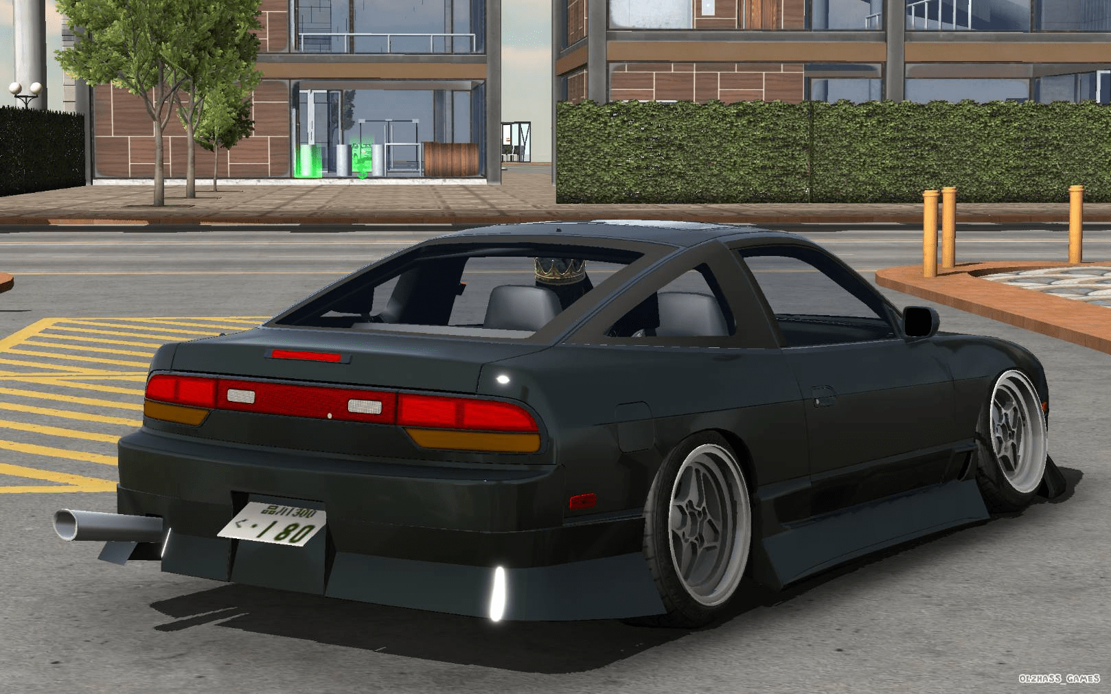[CUS230]Nissan silvia rps13(180sx) vertex kits 前側牌 後翹牌套件 custom客製化系列