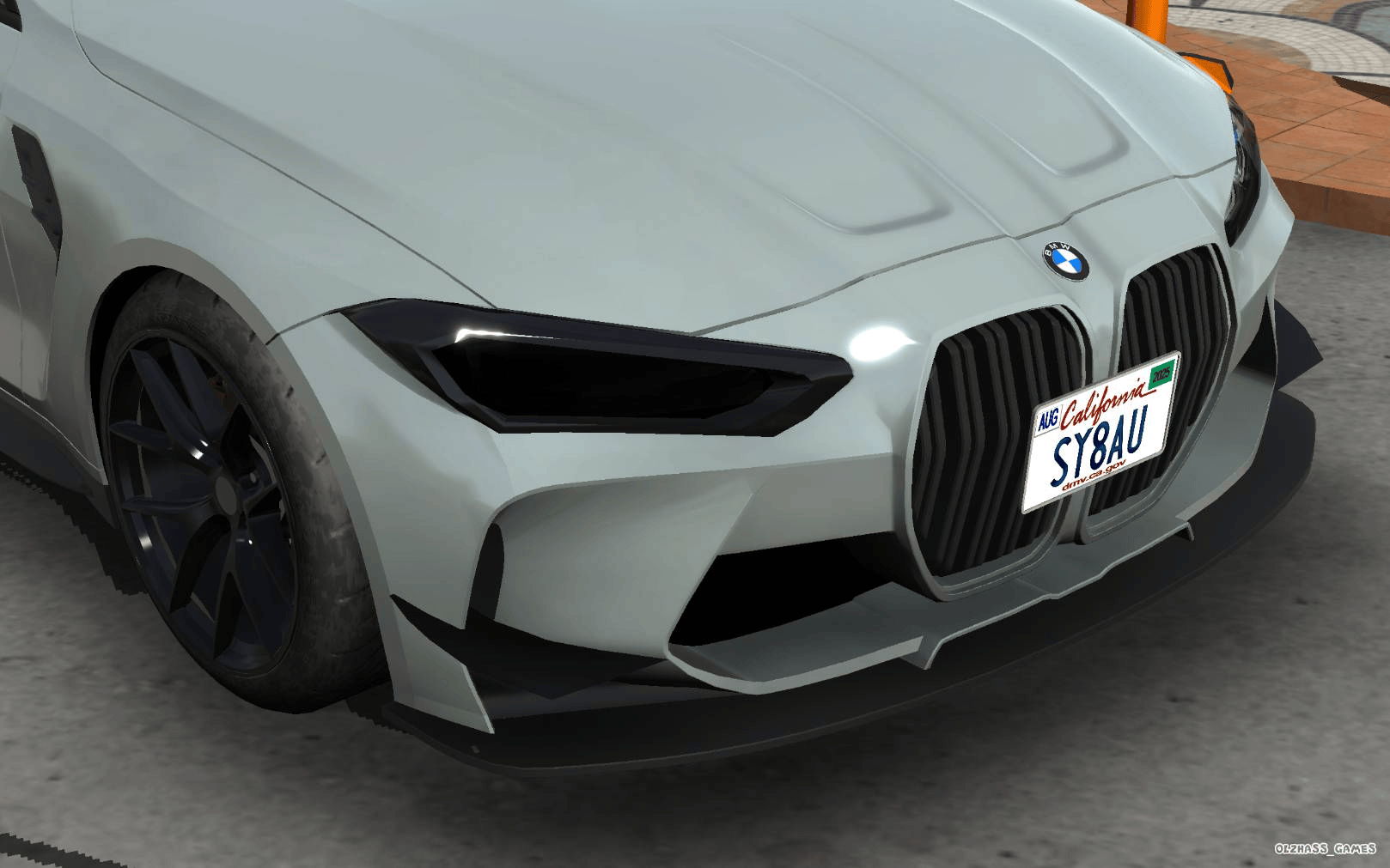 [CUS232]BMW M4 G82 FRA headlight delete kits custom客製化系列