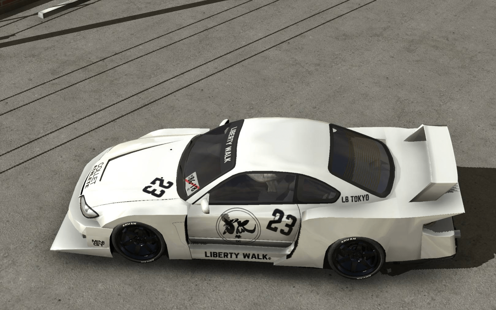 [CUS234]Lb silhouette Nissan silvia s15 custom客製化系列