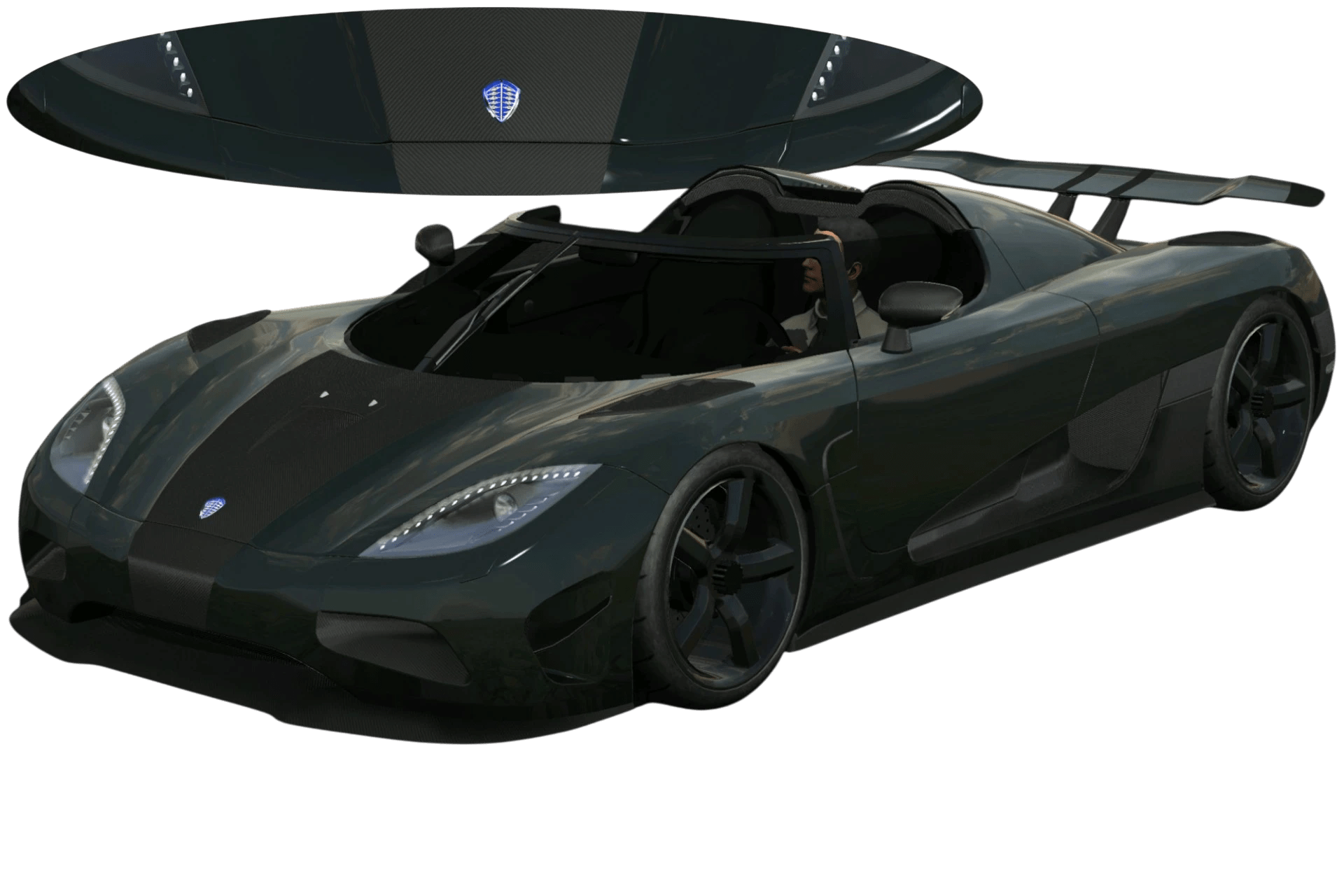 [696]Koenigsegg agera 前後細標 4K高解析度反光車標 姿態趴低 街頭戰鬥風