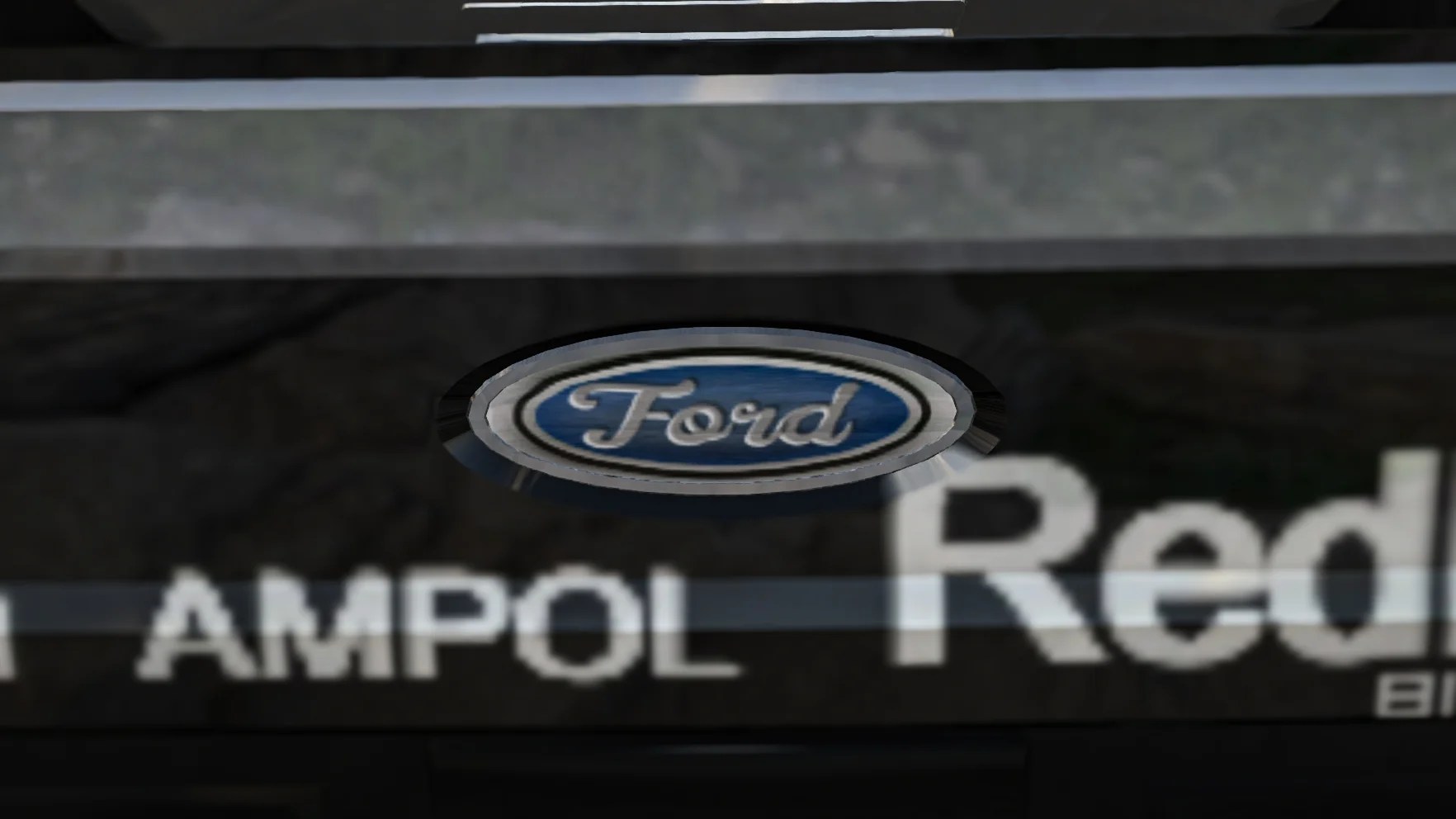 [703]Ford F680 RedBull Black Edition 前後細標 美式肌肉 越野塗裝