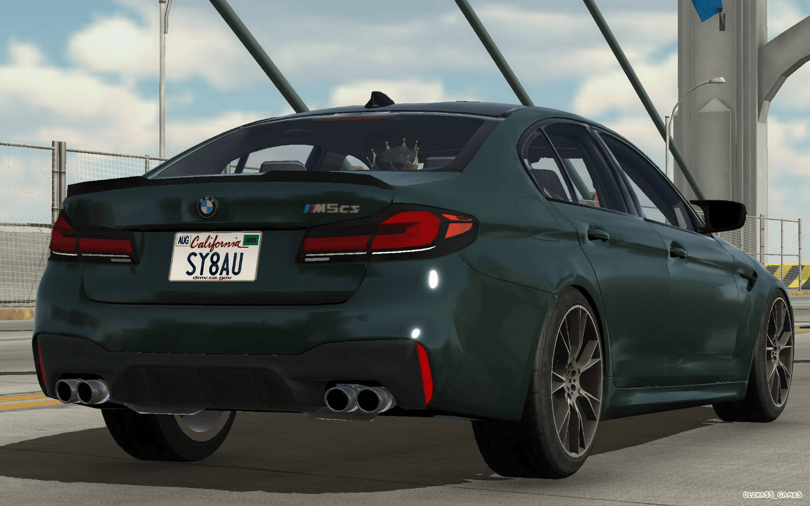 [CUS250]BMW M5 CS F90 badge rebuild custom客製化系列