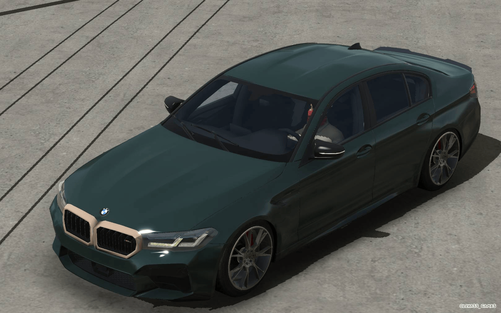 [CUS250]BMW M5 CS F90 badge rebuild custom客製化系列