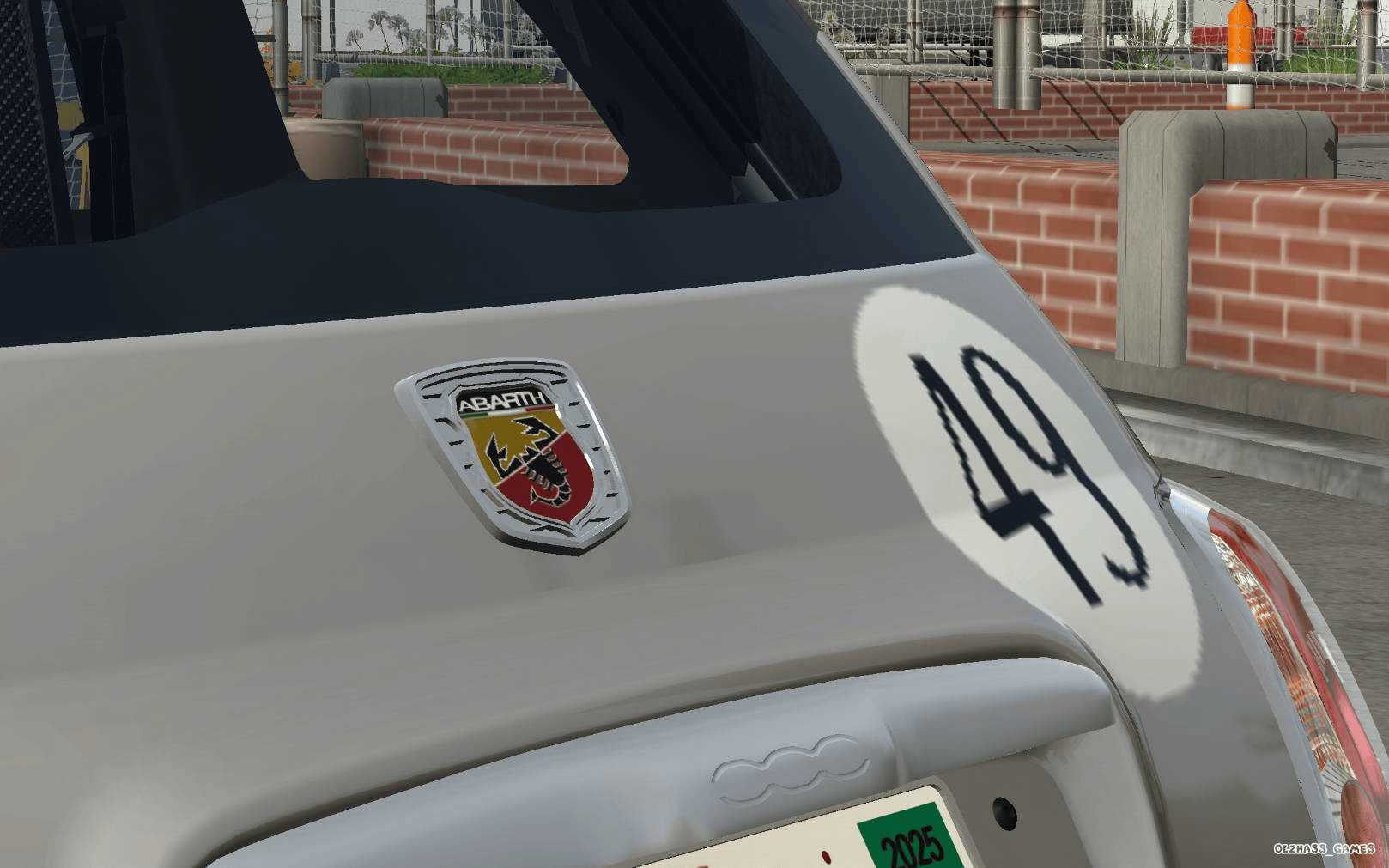 [CUS251]Fiat Abarth 500 Assetto Corse 2008 custom客製化系列