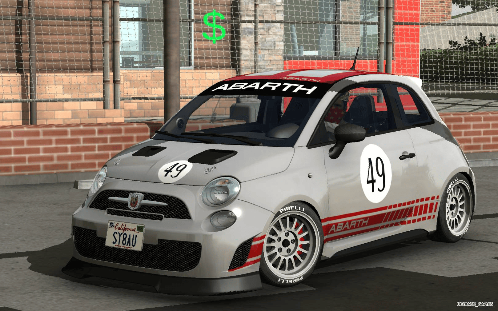 [CUS251]Fiat Abarth 500 Assetto Corse 2008 custom客製化系列