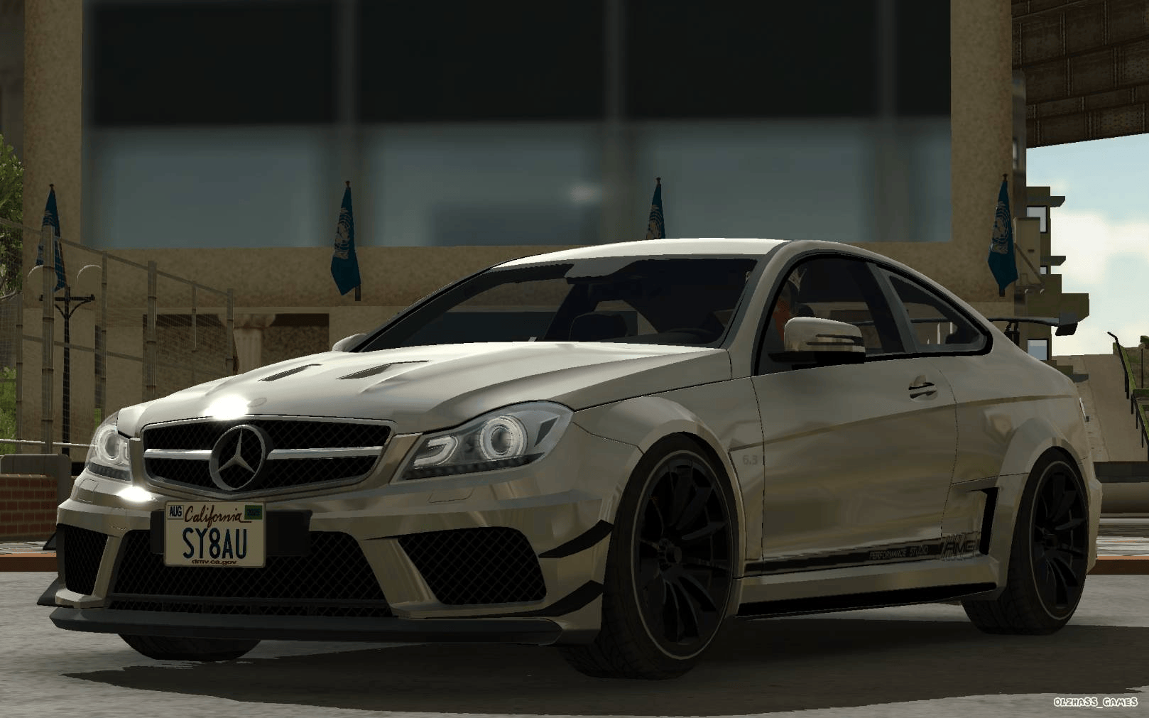 [CUS242]Mercedes-AMG C63 black series (Performance studio edtion) custom客製化系列