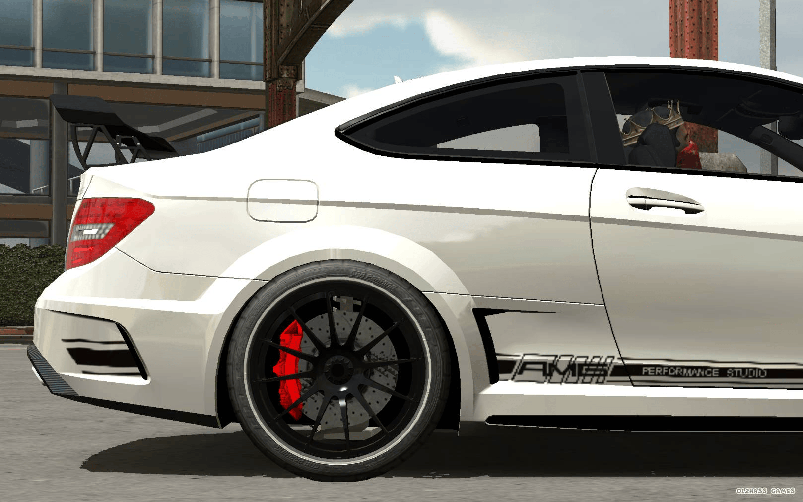 [CUS242]Mercedes-AMG C63 black series (Performance studio edtion) custom客製化系列