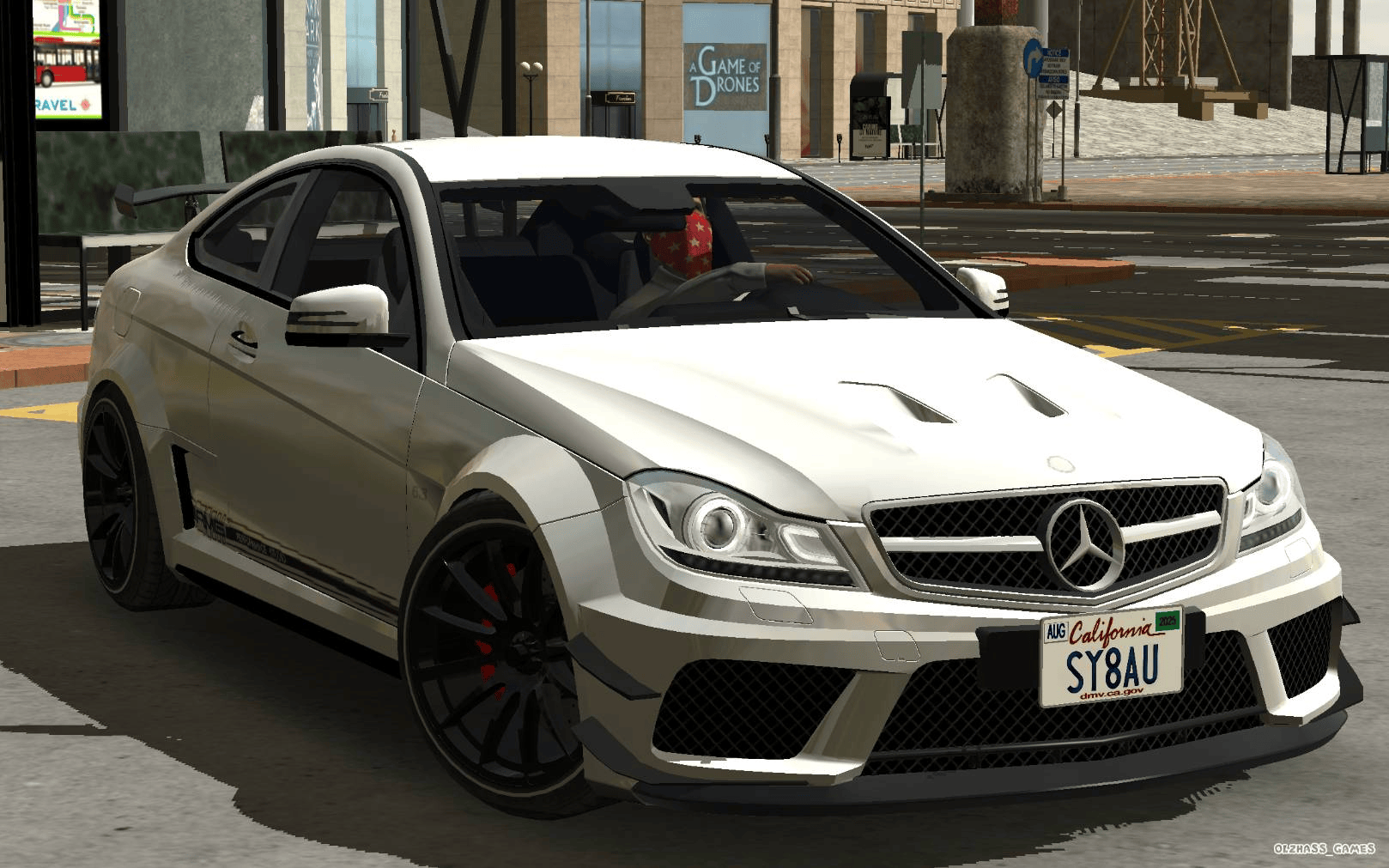 [CUS242]Mercedes-AMG C63 black series (Performance studio edtion) custom客製化系列