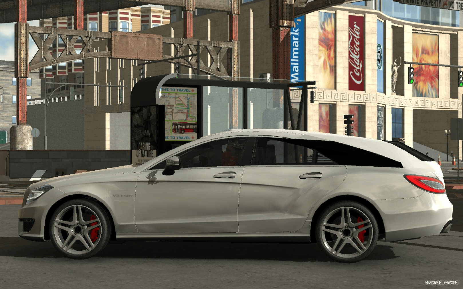 [CUS241] Mercedes-AMG CLS63 shooting brake W218 (Seden) custom series