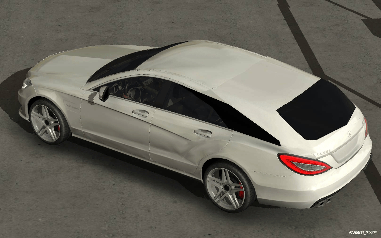 [CUS241] Mercedes-AMG CLS63 shooting brake W218 (Seden) custom series