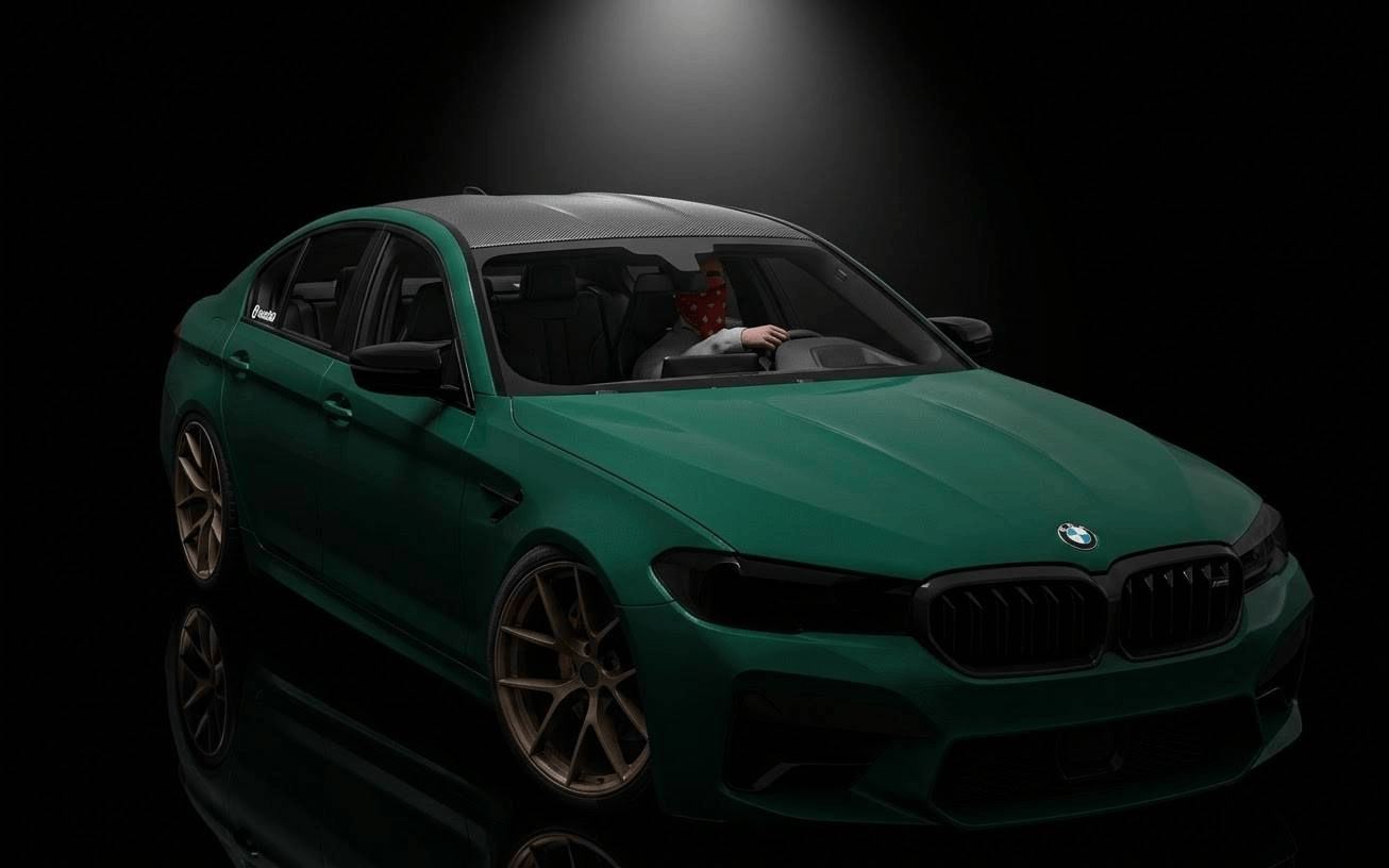 [CUS243] BMW M5 F90 headlight delete custom series