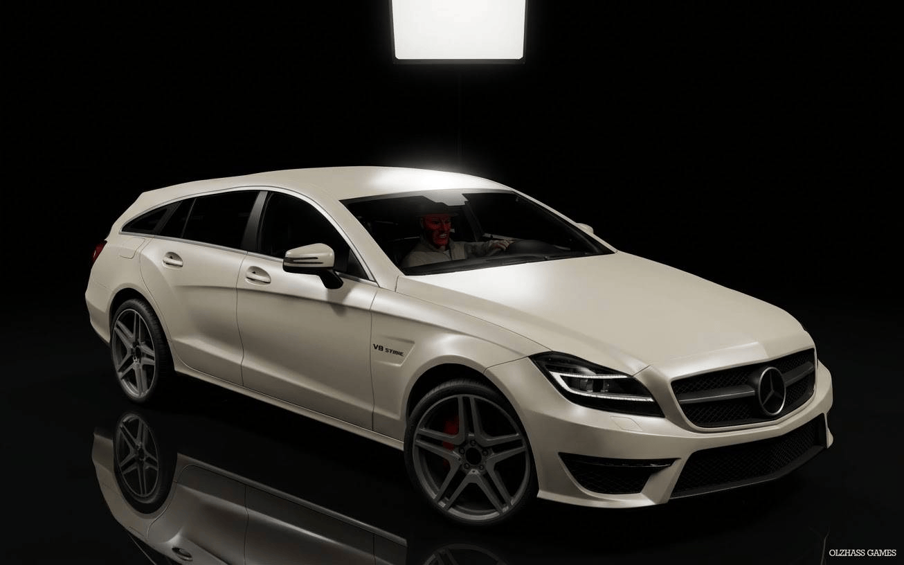 [CUS241] Mercedes-AMG CLS63 shooting brake W218 (Seden) custom series