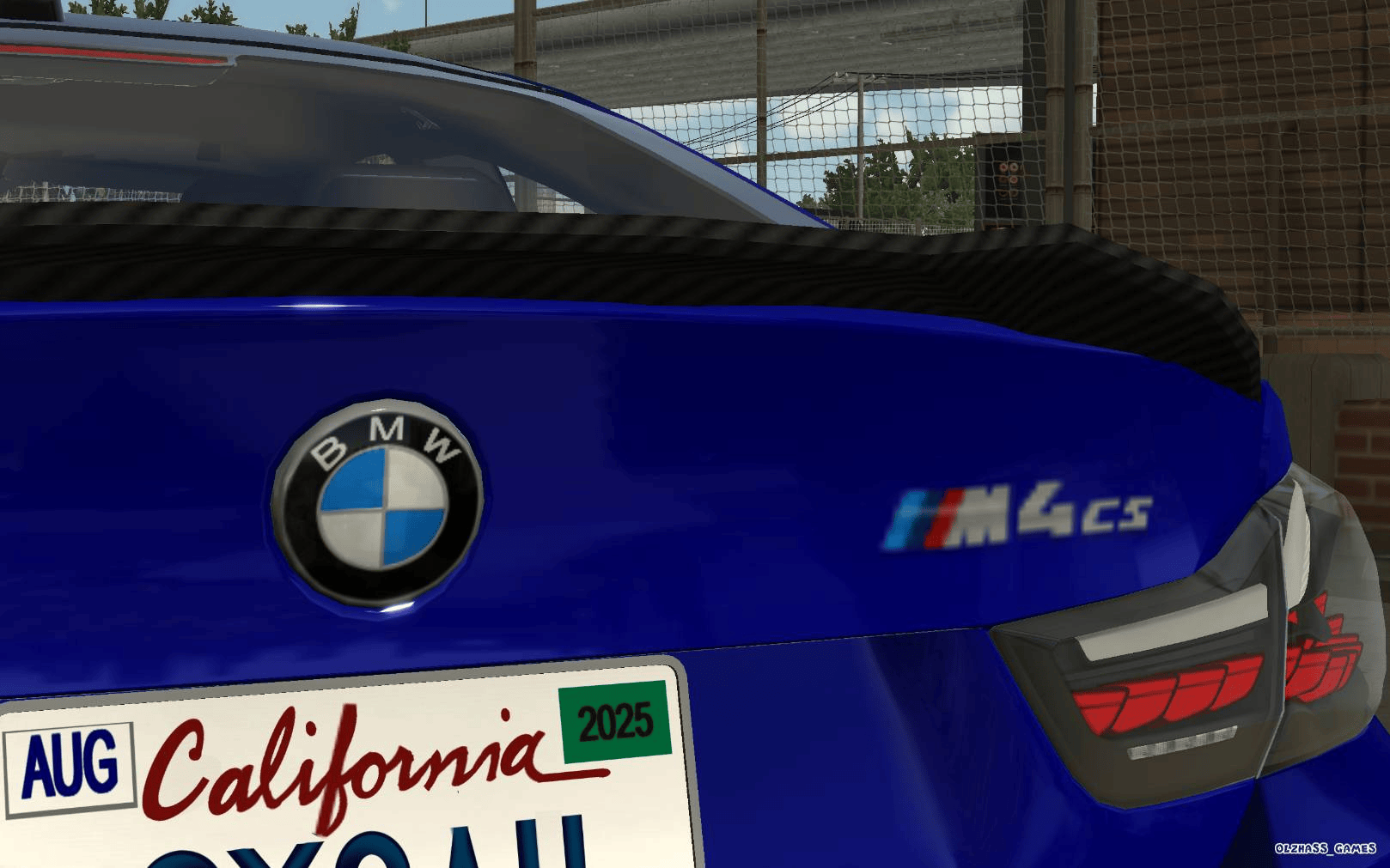 [CUS244]BMW M4 CS F82 badge rebuild custom客製化系列
