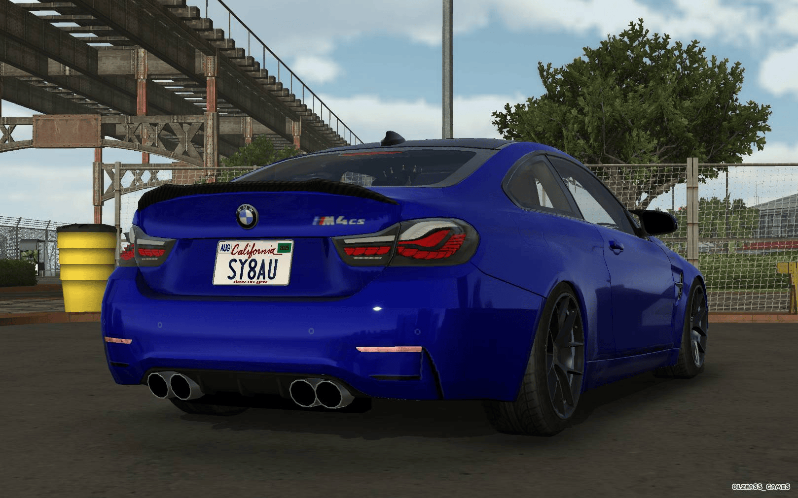 [CUS244]BMW M4 CS F82 badge rebuild custom客製化系列