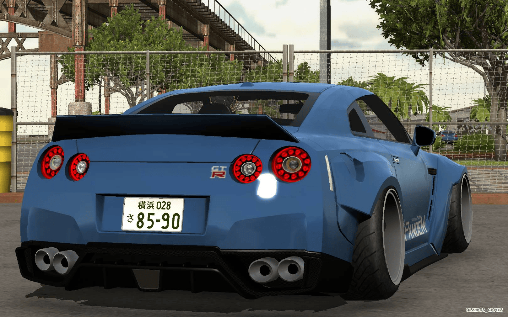[CUS254] Nissan GT-R R35 Pandem V2.5 kits custom series