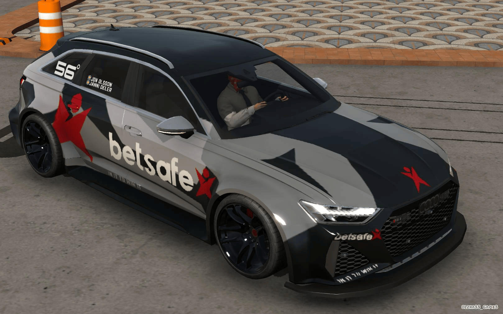 [CUS259]Audi RS6 Avant C8 Betsafe custom客製化系列