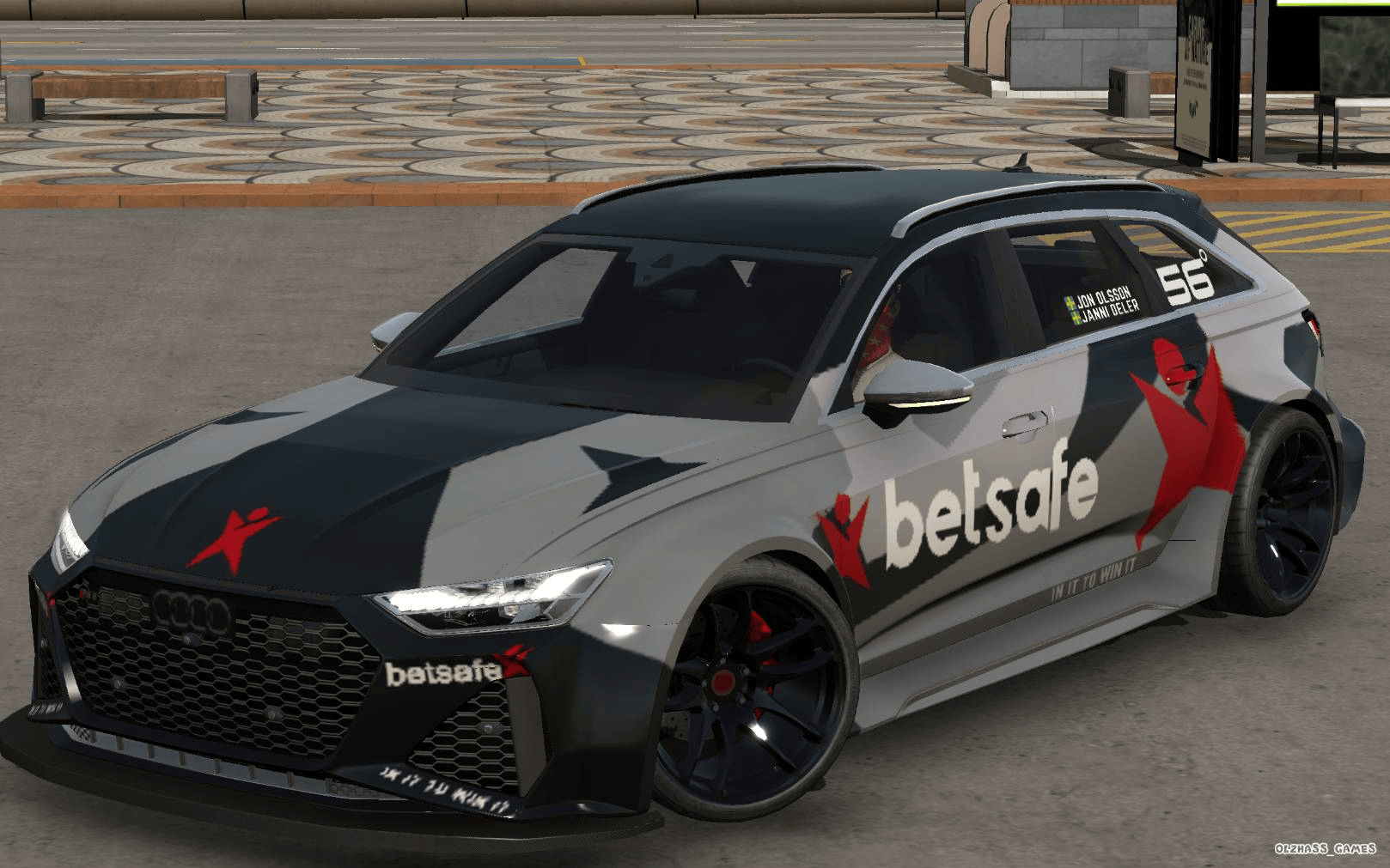 [CUS259]Audi RS6 Avant C8 Betsafe custom客製化系列