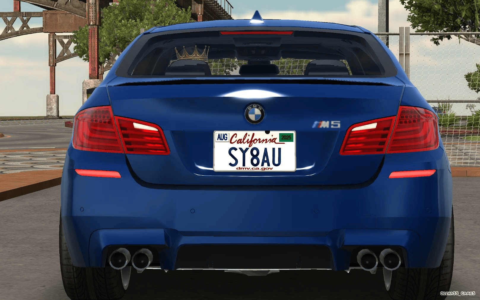 [CUS262]BMW M5 F10 badge rebuild custom客製化系列