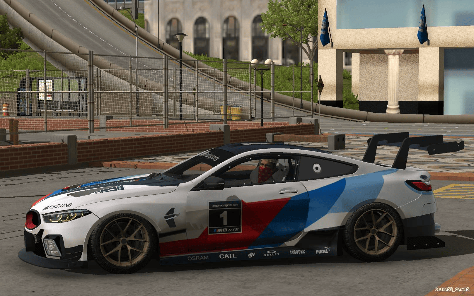 [CUS265]BMW M8 F92 GTE 2017 custom客製化系列