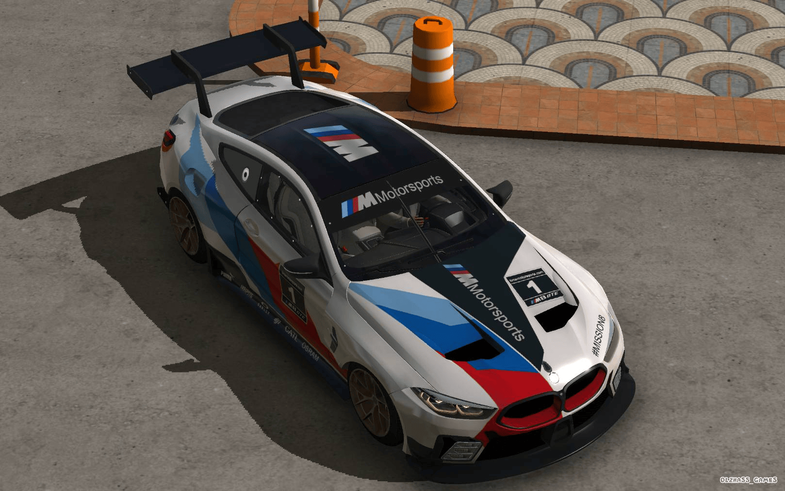[CUS265]BMW M8 F92 GTE 2017 custom客製化系列