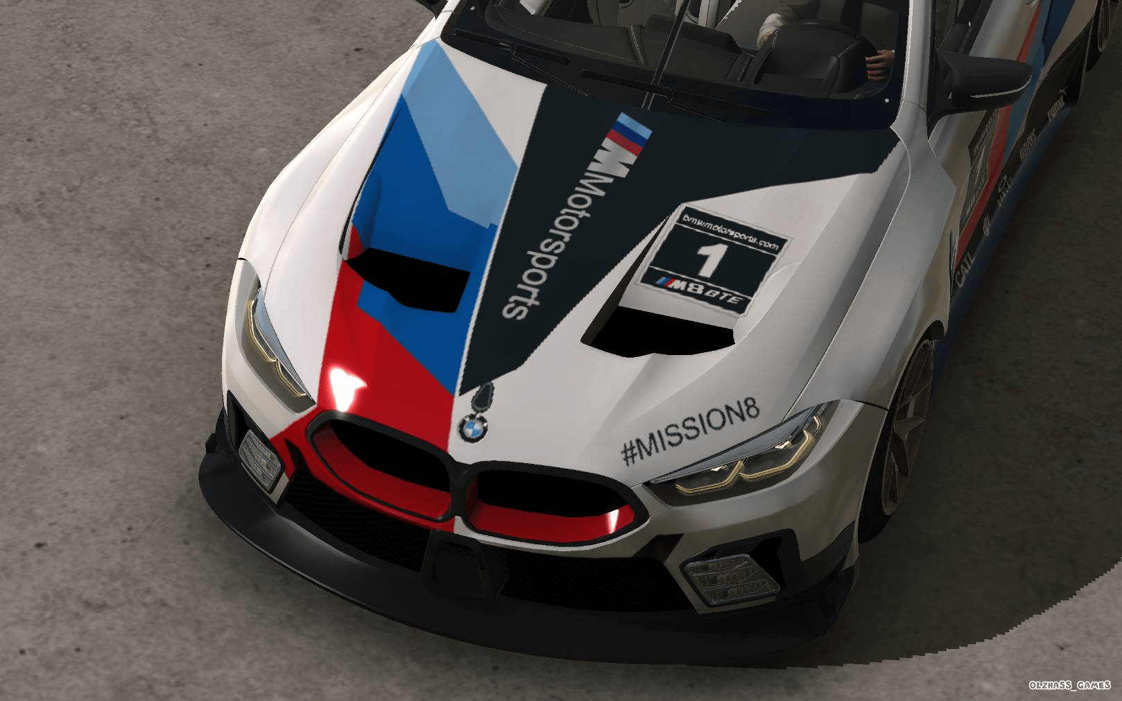[CUS265]BMW M8 F92 GTE 2017 custom客製化系列