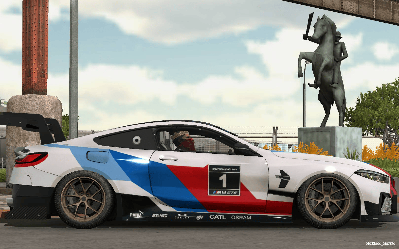 [CUS265]BMW M8 F92 GTE 2017 custom客製化系列