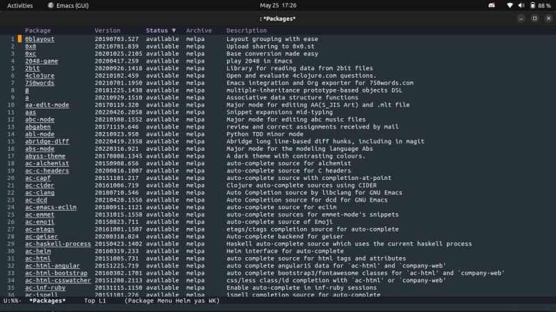 Emacs Setup C Programming Language - Perfect Light Illustration - Full HD