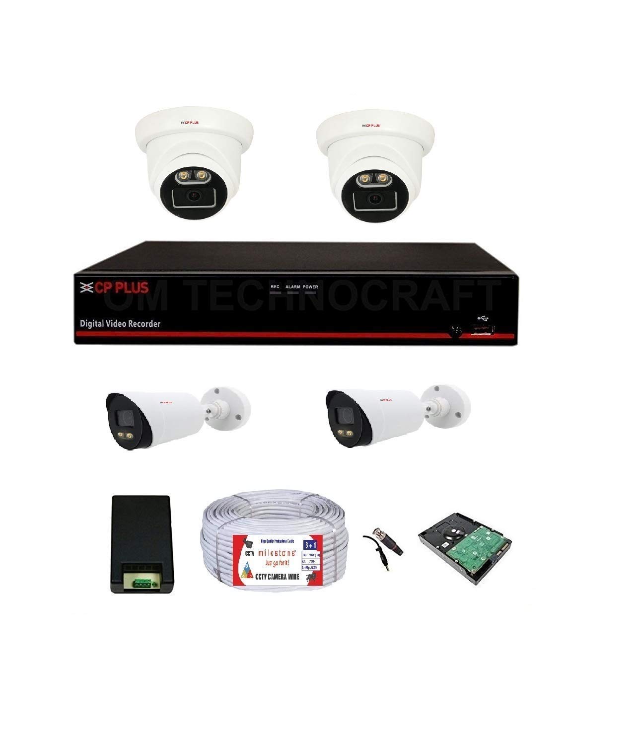 cp plus camera wire