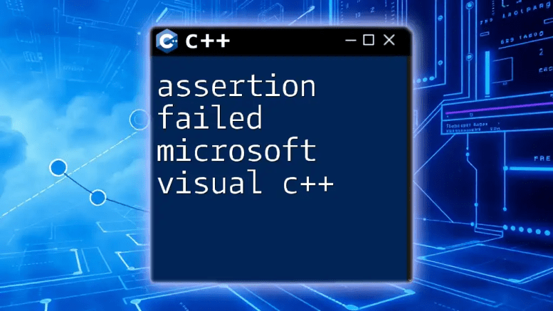 Assertion Failed In Microsoft Visual C Quick Fix Guide - Download Stunning Dark Pattern | Desktop