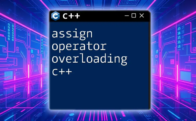 Assign Operator Overloading In C++: A Simple Guide