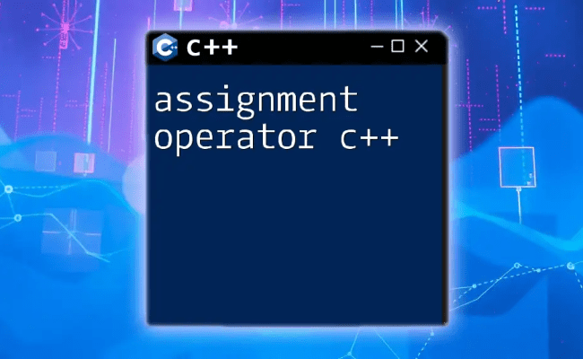 Assign Operator Overloading In C++: A Simple Guide