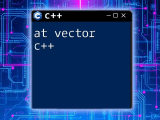Mastering Vector Back In C A Quick Guide