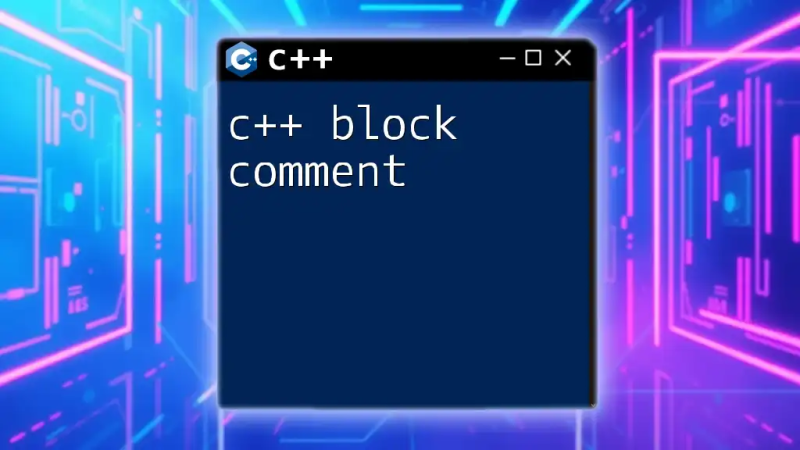 Mastering C Block Comment Quick Guide And Examples - Best Nature Arts in Mobile