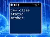 Understanding C Class Static Members With Ease