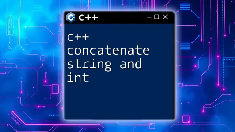 C Concatenation Mastering String Fusion In Cpp - Incredible Gradient Background - 8K