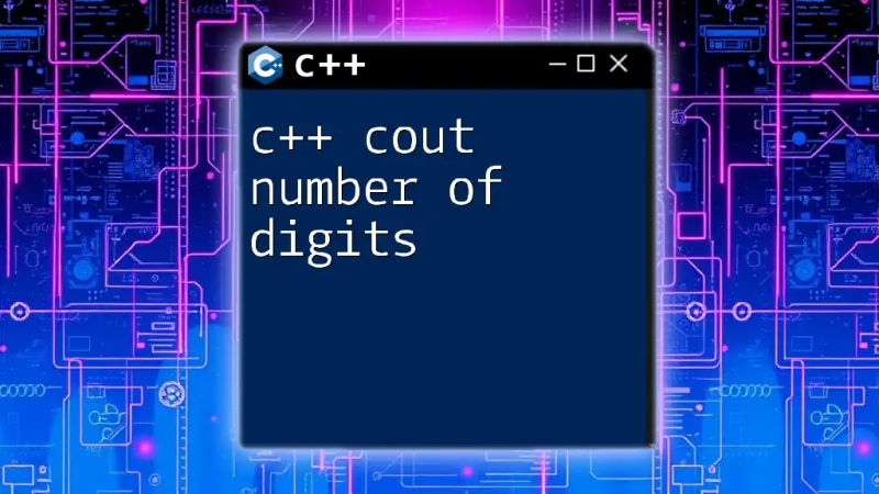 C Cout Number Of Digits A Quick Guide - Best Abstract Textures in High Resolution