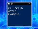 C Hello World Example Your Quick Start Guide