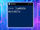 C Lambda Capture This Mastering The Basics Quickly