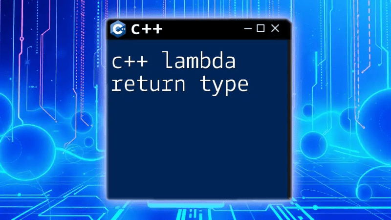 C Lambda Return Type Unveiled A Quick Guide - Premium Ocean Photo Gallery - High Resolution