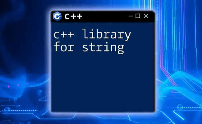 C++ JSON Library: Mastering JSON In C++ Efficiently