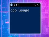 Cpp Using A Quick Guide To Mastery