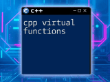 Cpp Virtual Functions Explained Simply