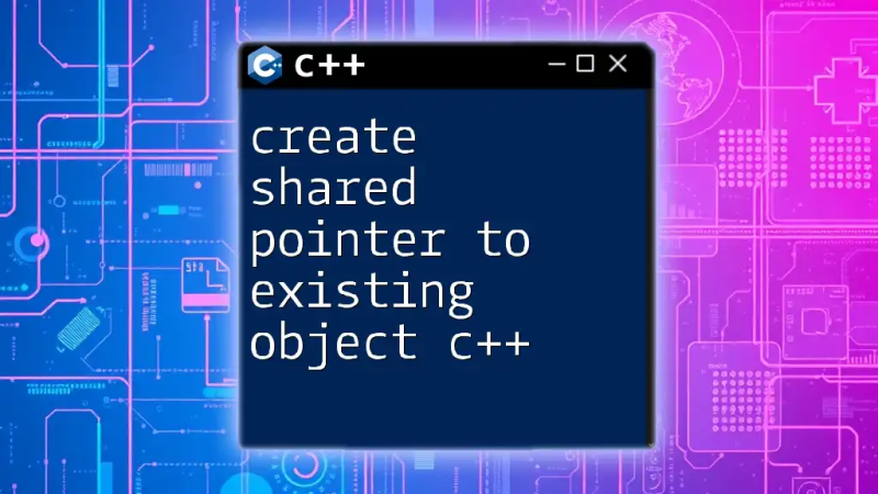 Create Shared Pointer To Existing Object In C - Creative Full HD Colorful Backgrounds | Free Download