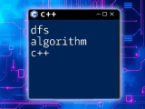 Dfs Algorithm C A Quick Guide To Mastering Depth First Search