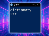 Dictionary C Your Quick Guide To Managing Data