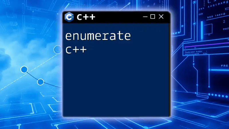 Enum Class vs Enum C Key Differences Explained.