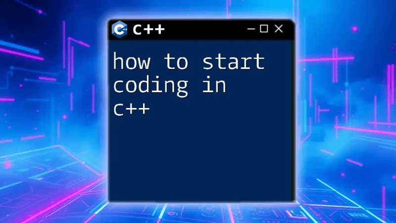 How To Start Coding With Cpp C Programming Language Studio Tech - Perfect HD Abstract Illustrations | Free Download