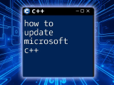 How To Update Microsoft C A Quick Guide