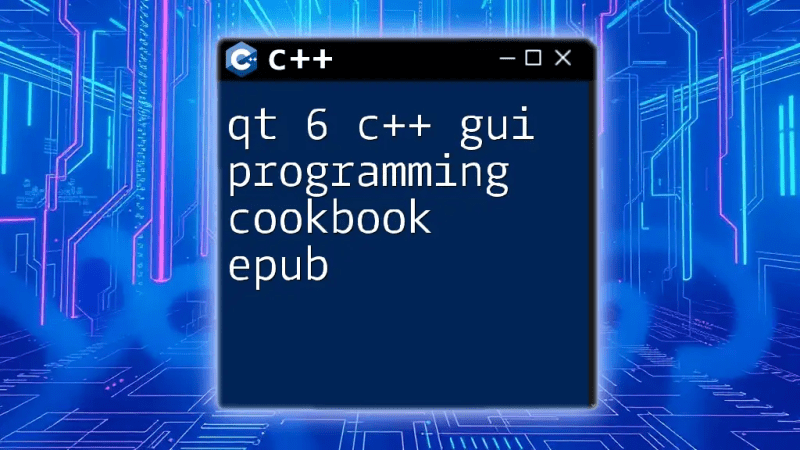 Mastering Qt C Gui A Quick Guide For Beginners - Amazing Dark Design - Ultra HD