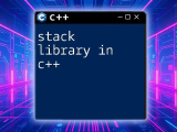 Mastering Stack Library In C Quick Guide